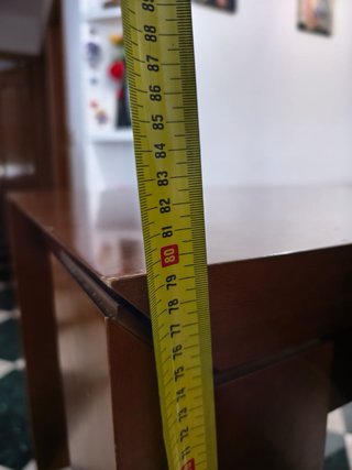Mesa plegable madera