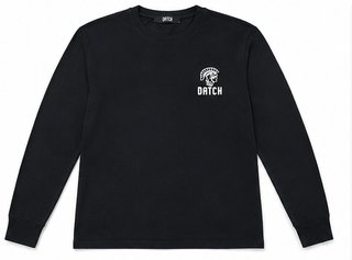 Camiseta Datch Negra Manga Larga XL