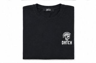 Camiseta Datch Negra Manga Larga XL