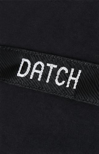 Camiseta Datch Negra Manga Larga XL