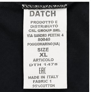 Camiseta Datch Negra Manga Larga XL