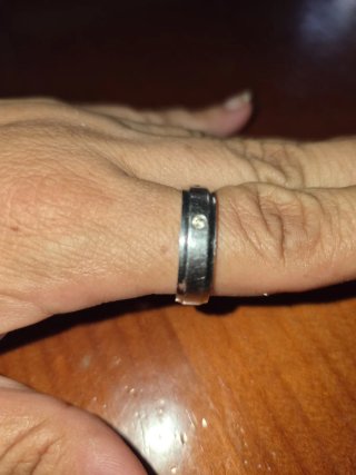 Anillo de acero para hombre