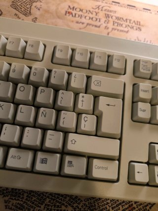 Teclado IBM KB 7943 Beige/Gris
