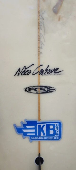 Tabla de surf Lightning Bolt 6'3 + quillas FCS