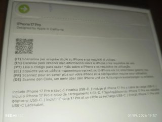 iPhone 17 PRO 256GB Caja Sin Abrir
