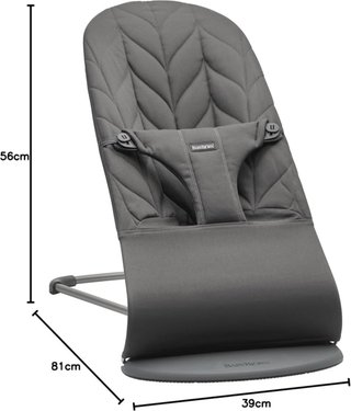 BabyBjörn Hamaca Bliss Acolchada Gris