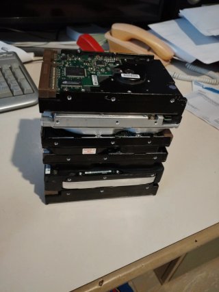 Lote 5 Discos Duros IDE