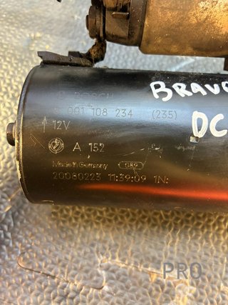 0001108234 Motor de arranque Fiat bravo 1.6d 105cv 198A3000