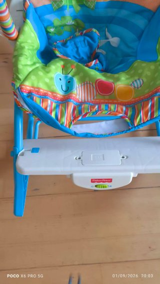 Silla mecedora Fisher Price para bebé