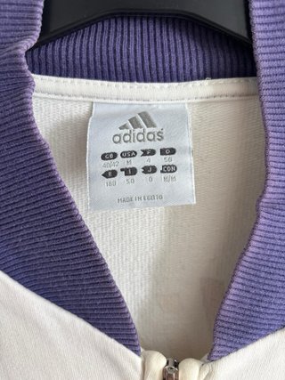 Chaqueta Adidas Vintage Blanca Talla M