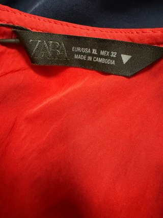 Vestido Zara Rojo XL Sin Estrenar