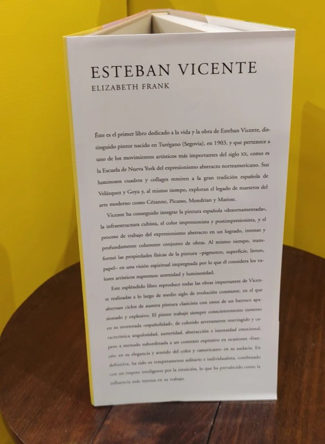 Esteban Vicente  - Elizabeth Frank.