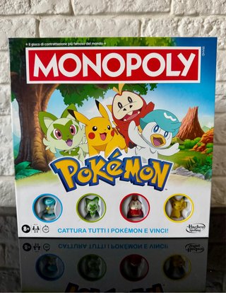 Monopoly Pokémon – Gioco da tavolo Hasbro Nuovo!!