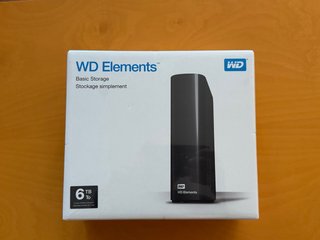 Disco Duro Externo WD Elements 6TB