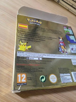 Pokemon Edición Oro 3DS (Solo Caja)