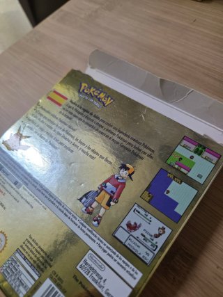 Pokemon Edición Oro 3DS (Solo Caja)