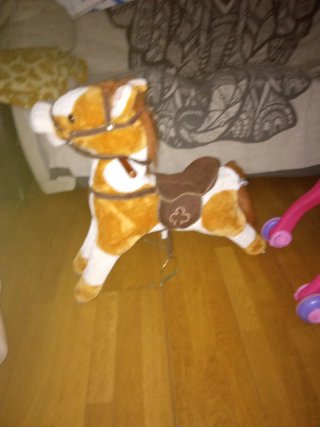 Caballo de peluche para bebé
