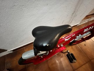 Bici infantil 16 pulgadas roja