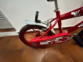 Bici infantil 16 pulgadas roja