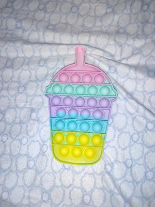 Popit vaso colores pastel