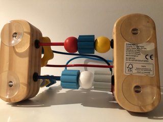 Laberinto de Cuentas de Madera