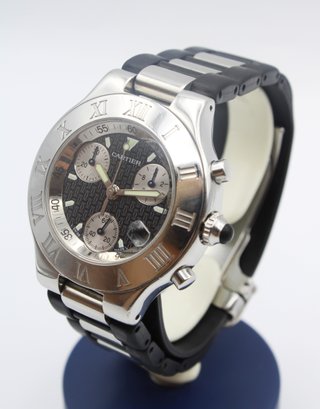 Cartier Chronoscaph 21 Ref: 2424