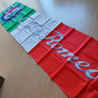 Bandeira Alfa Romeo 180x45cm