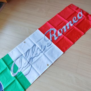 Bandeira Alfa Romeo 180x45cm