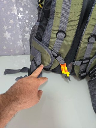 Mochila de senderismo camping nueva