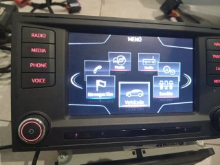 Pantalla mib1 Seat León mk3 mkiii 5f GPS