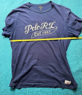 Camiseta Polo Ralph Lauren RL Est 1967 Azul L