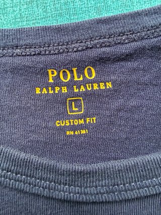 Camiseta Polo Ralph Lauren RL Est 1967 Azul L