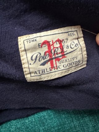 Camiseta Polo Ralph Lauren RL Est 1967 Azul L
