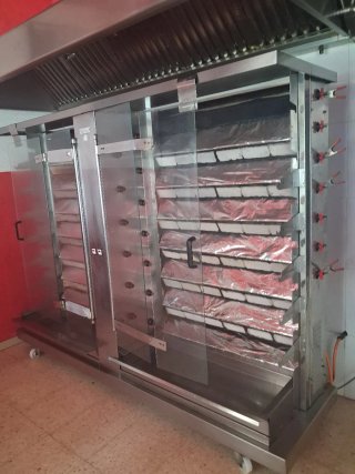 Asador doble profesional
