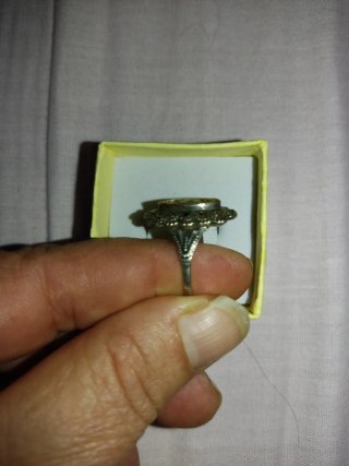 Anillo Antiguo ..plata y oro