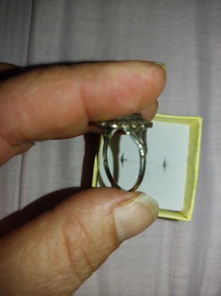 Anillo Antiguo ..plata y oro