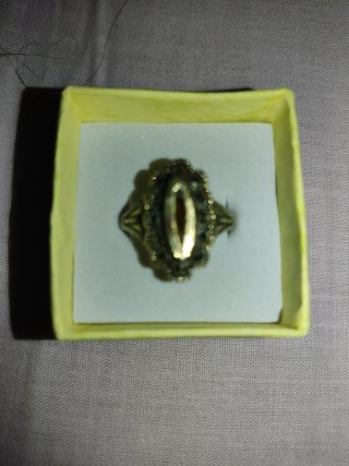 Anillo Antiguo ..plata y oro