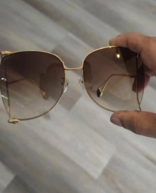 Gafas de Sol Gucci Doradas y Grises