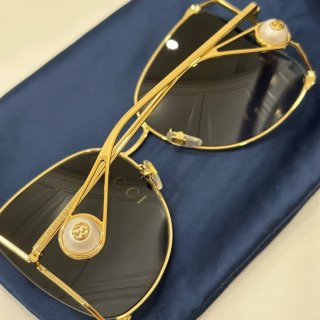 Gafas de Sol Gucci Doradas y Grises