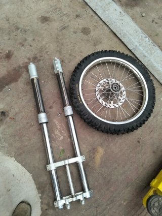 Horquilla y Rueda Gas Gas EC250