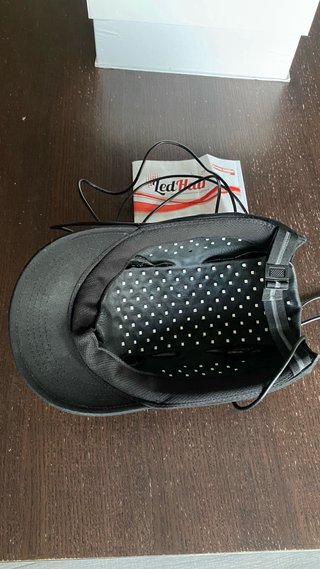 Gorra Láser Capilar Led Hair Negra