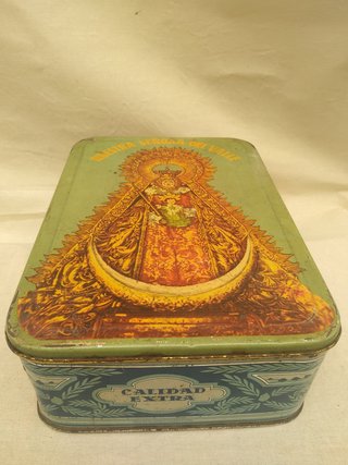 Lotto di vecchie lattine decorative