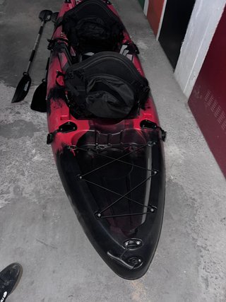 Kayak Biplaza 2+1 + Baca, Remos y Chaleco