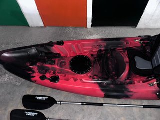 Kayak Biplaza 2+1 + Baca, Remos y Chaleco