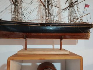 Maqueta de barco de vela