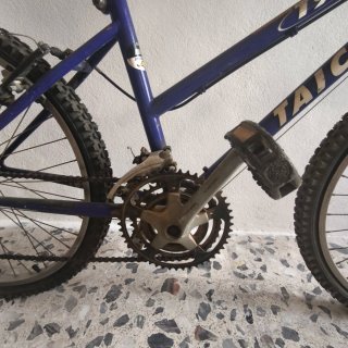 Bicicleta Montaña 24 Azul