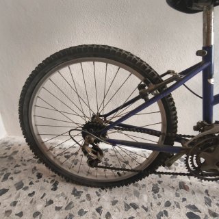 Bicicleta Montaña 24 Azul