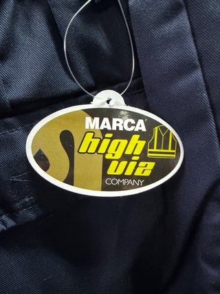 Pantalón Trabajo Alta Visibilidad Azul/Verde