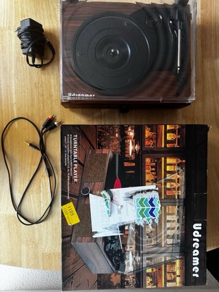 Tocadiscos Udreamer UD001 con bluetooth