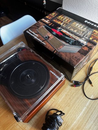 Tocadiscos Udreamer UD001 con bluetooth